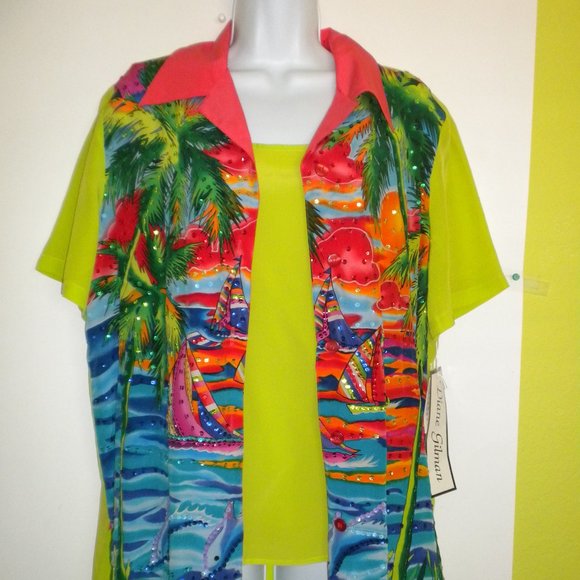 Dianne Gilman sequined shorts set - Picture 6 of 7